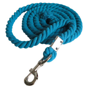 Cotton Horse Lead Rope 20mm with Alloy Snap