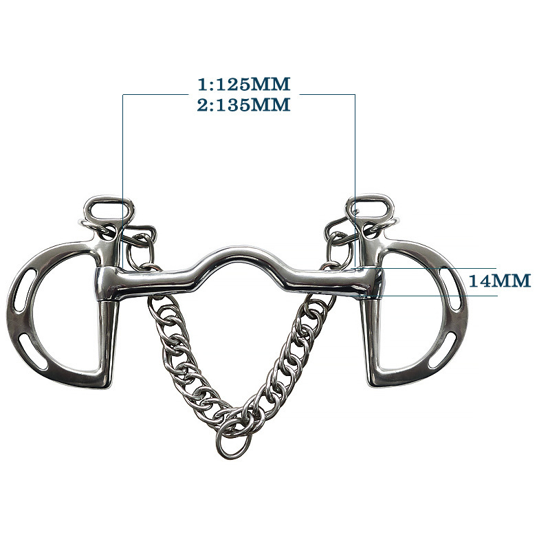 Stainless Steel Kimberwicke Bit Low Port 127mm