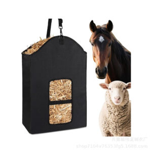 New Horse Cow Sheep Hay Bag Slow Feeder Handbag Stable Large Bag Convenient Hay Bag
