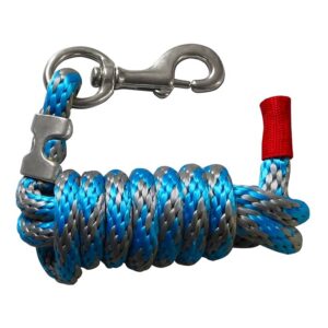 Braided Nylon Horse Lead Rope with Aluminum Alloy Hook