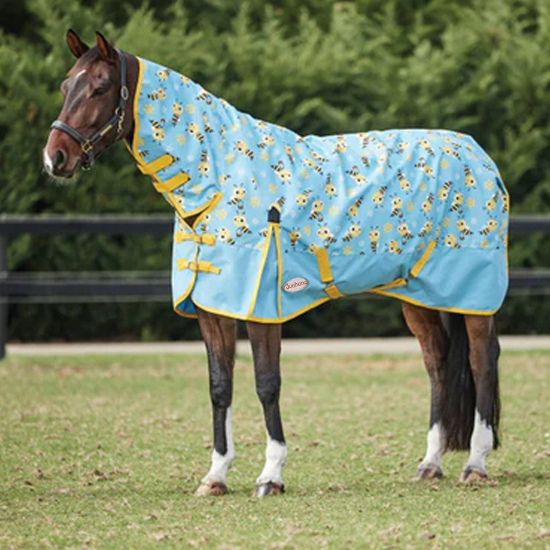 Printed Waterproof Horse Rug For Indoor And Outdoor Use
