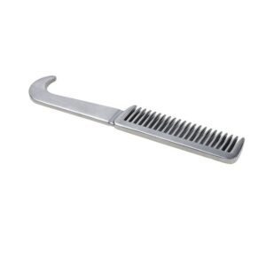 Aluminum Horse Comb Pet Comb Polished