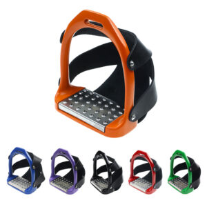 Die-Cast Aluminum Stirrup with Stainless Steel Pedal 120mm ST3110GU