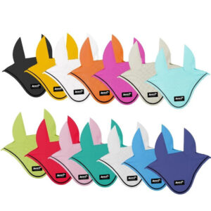 Summer Anti Mosquito Fly Horse Ear Cover Elastic Cloth Mask