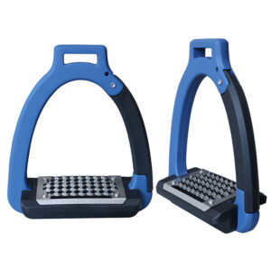 Aluminum Nylon Safety Stirrup with Stainless Steel Tread ST3122