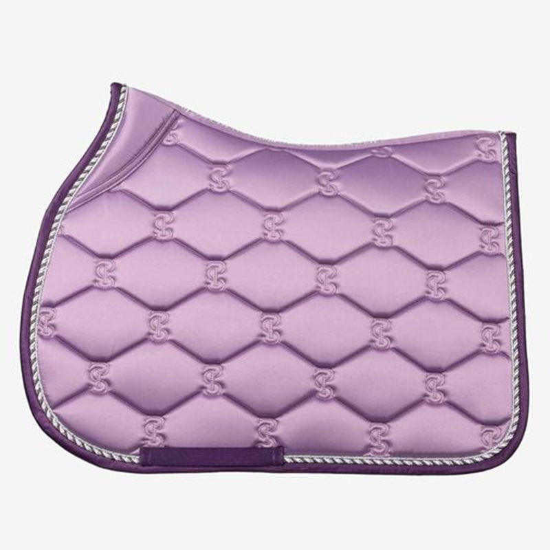Jumping Saddle Pad Wear-Resistant Breathable Satin