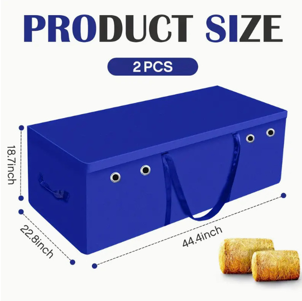 Extra large horse hay storage bag portable - Image 2