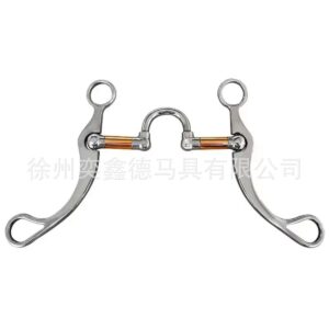 Stainless Steel Western Horse Bit with Copper Pipe