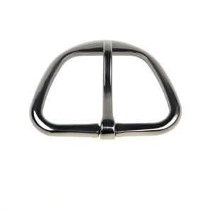 Stainless Steel Girth Buckle with Roller 3 Inch