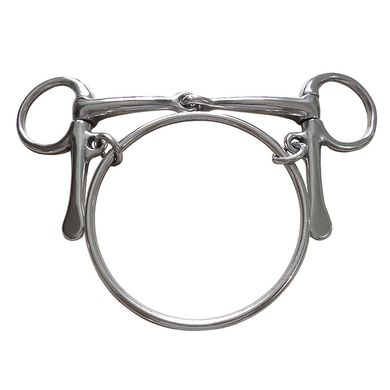 Stainless Steel Horse Bit Racing Mouth Hand Polished Rustproof