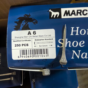 Large Head A7 A8 Horse Nails 250 per Box