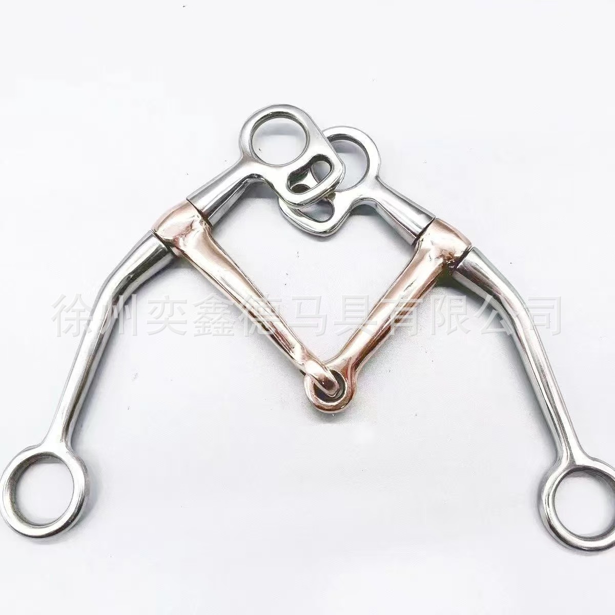 304 Stainless Steel 360-Degree Rotating Horse Bit Equestrian Tack