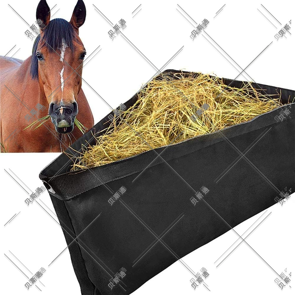 Triangle Horse Feeding Bag 85x65x55cm 600D Oxford