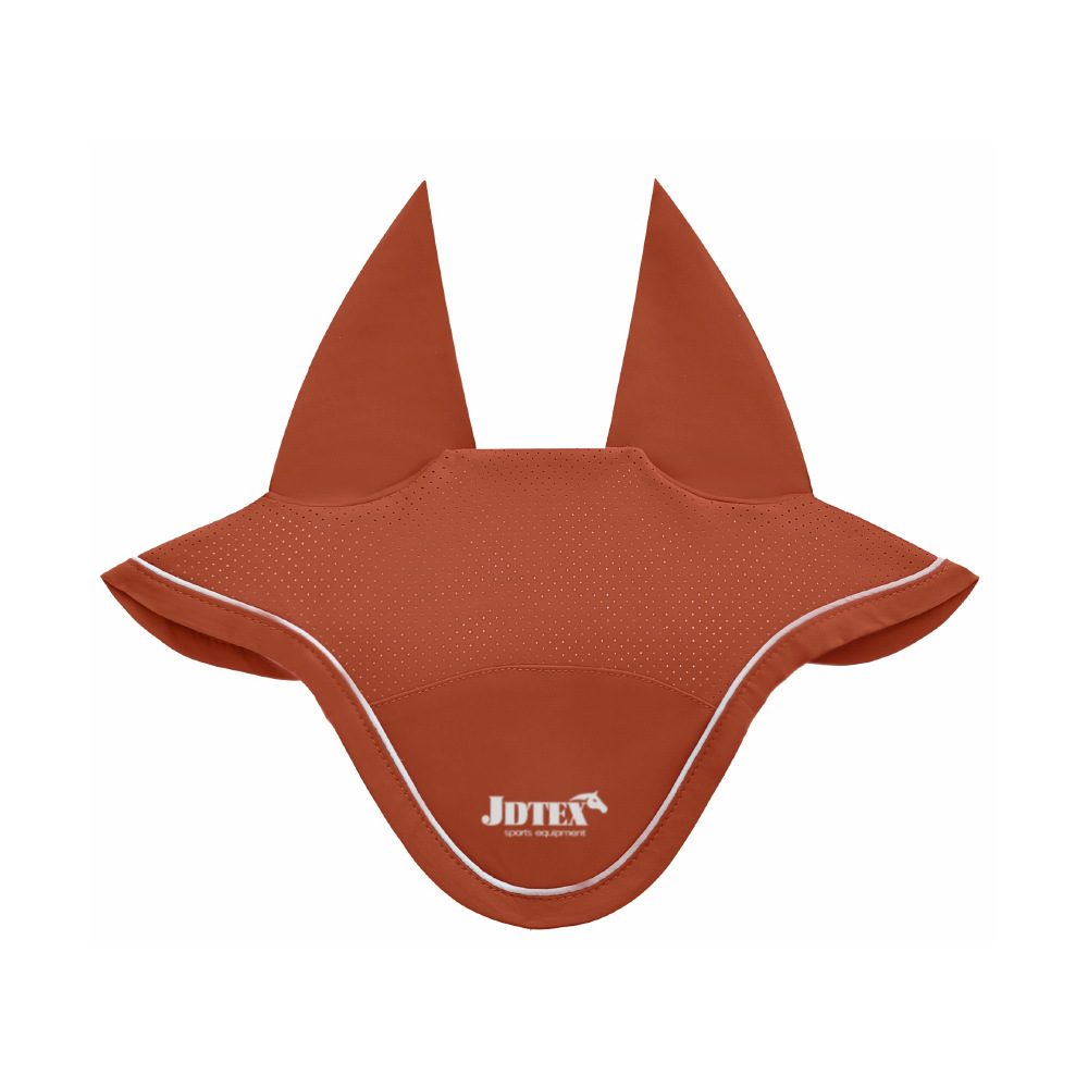 Summer Breathable Mesh Fly Mask For Horses Lycra Elastic