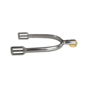 Stainless Steel English Horse Spur Men's 35mm Neck