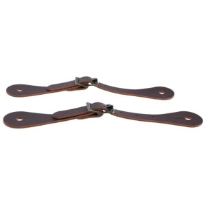 PU Leather Western Spur Straps 2.7mm Thick Antique Buckle