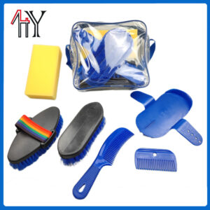 Children's Horse Grooming Toy Set In Clear Plastic Bag