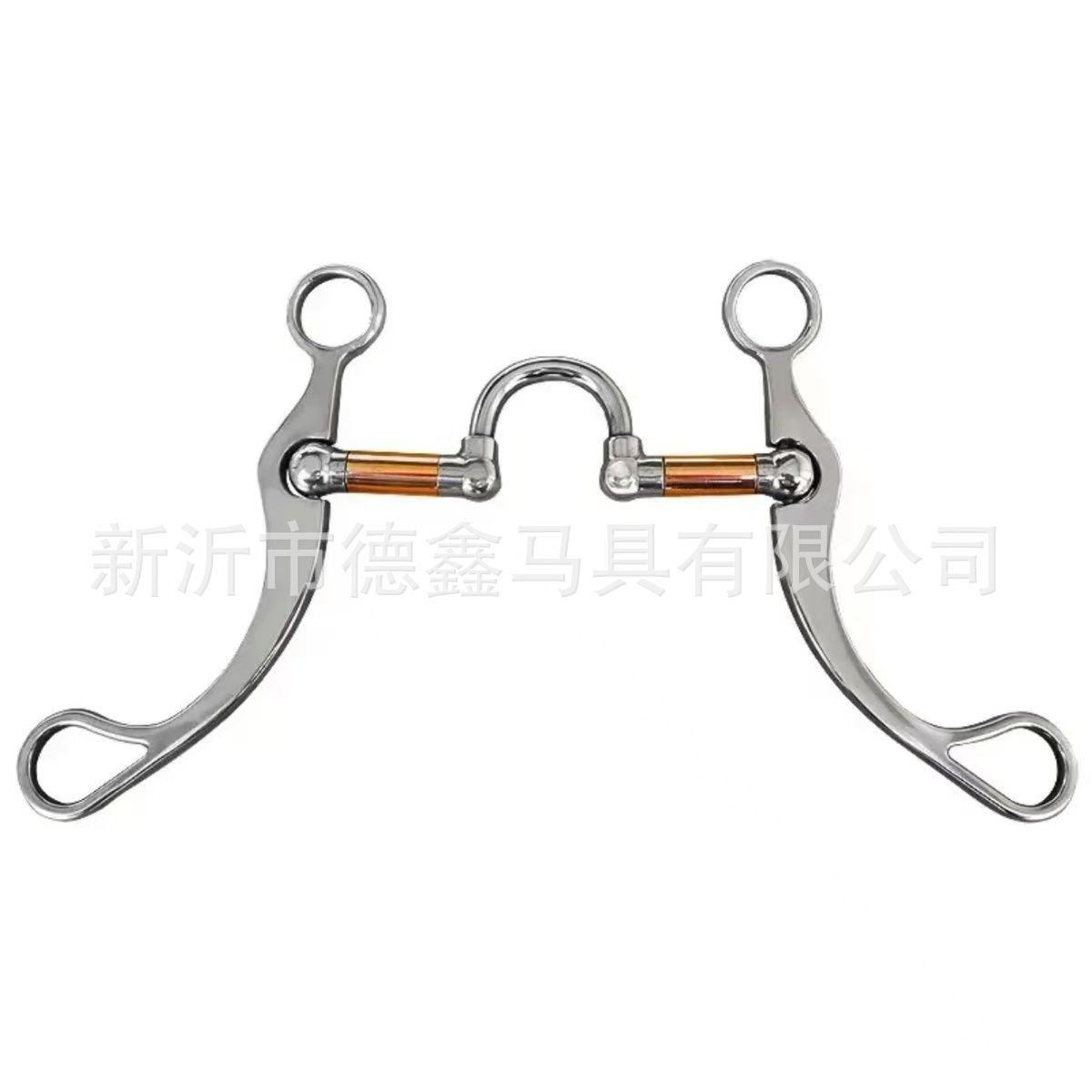 Rotating 304 Stainless Steel Copper Horse Bit Equestrian Accessories
