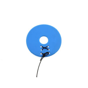 Silicone Horse Bit Guards Soft Flexible Blue
