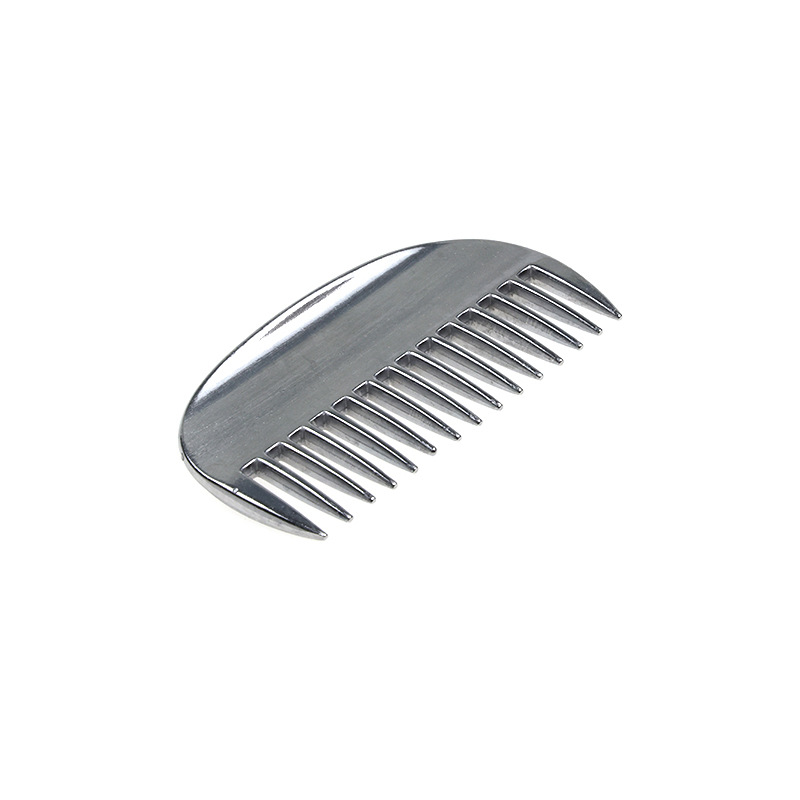 Aluminum Horse Comb Pet Comb Polished CB9059