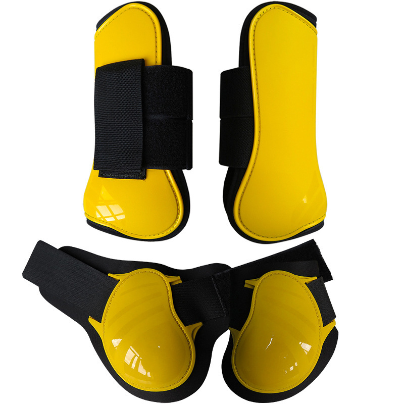 Multi-Color Horse Tendon Boots PU Shell Thick Neoprene Padding