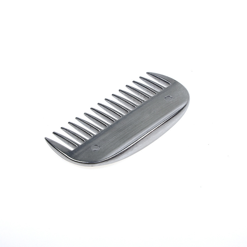 Aluminum Horse Comb Pet Comb Polished CB9059