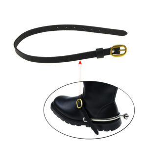 Genuine Leather Horse Spur Strap with Brass Buckle 50 cm AC7112-50
