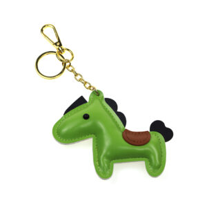 Synthetic Leather Horse Key Ring Handbag Ornament K023