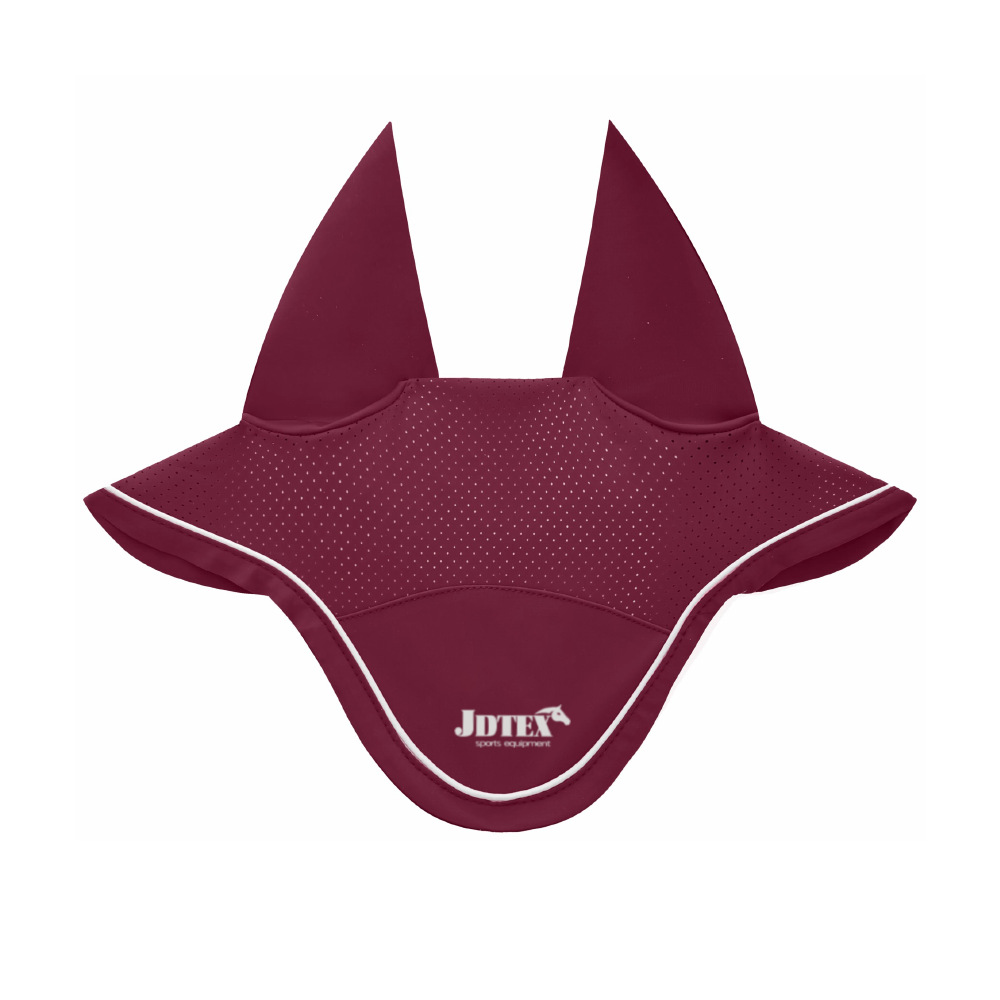 Summer Breathable Mesh Fly Mask For Horses Lycra Elastic
