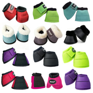 Anti-Rotation Horse Bell Boot KPU Oxford Cloth Kevlar Hoof Cover