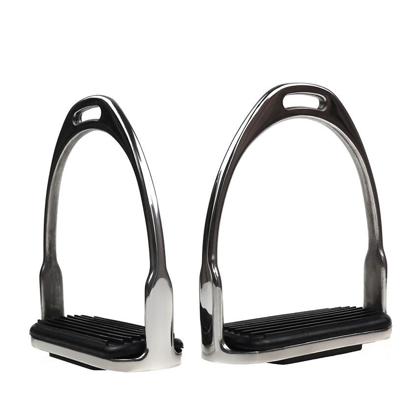 Stainless Steel Hunting Stirrup with Rubber Pad ST2103