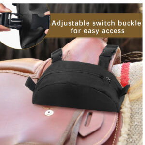 Horse saddle bag storage bag for riding