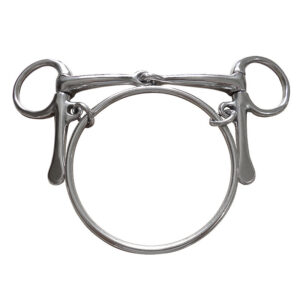 Stainless Steel Horse Bit Racing Mouth Hand Polished Rustproof