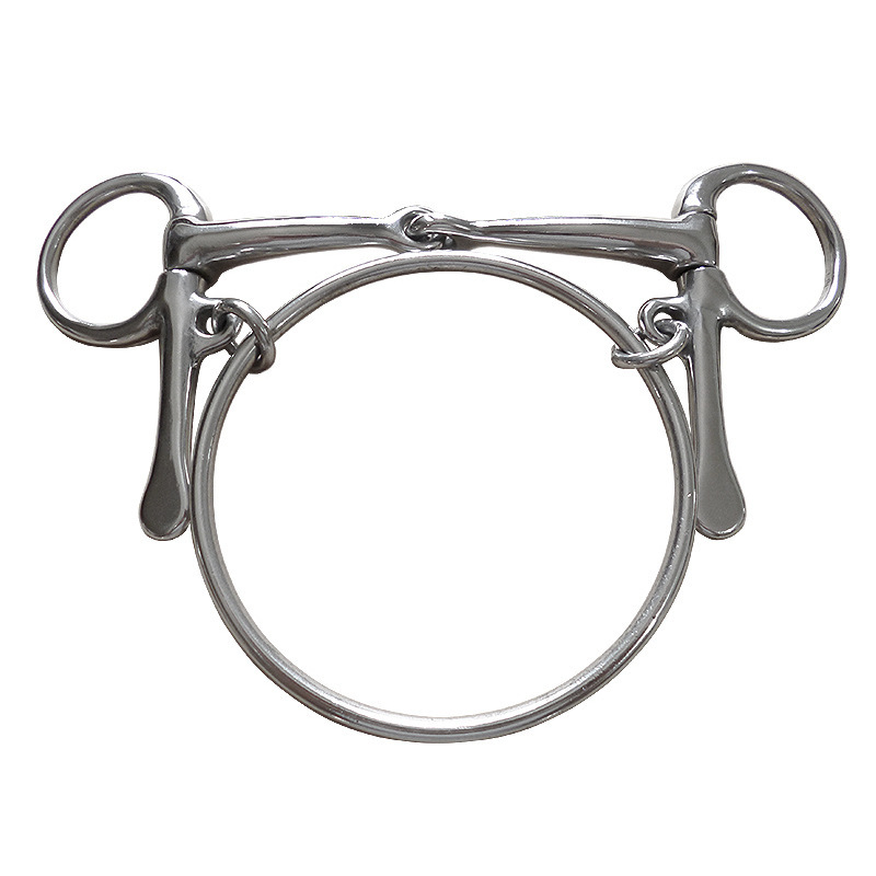Stainless Steel Horse Bit Racing Mouth Hand Polished Rustproof