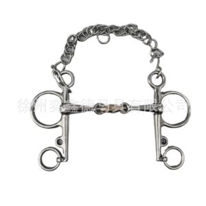 304 Copper Stainless Steel Three-Piece Horse Bit Mouthpiece